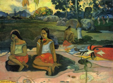 Paul Gauguin Painting - Primavera Sagrada Dulces Sueños Paul Gauguin